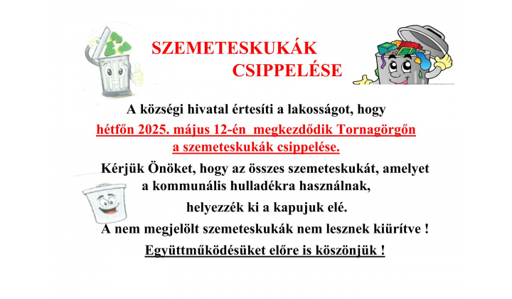 Čipovanie smetných bední / Szemeteskukák csippelése
